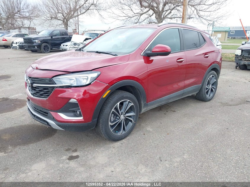 2020 Buick Encore GX, Front, IAAI, VIN KL4MMESL3LB106715 — photo 2