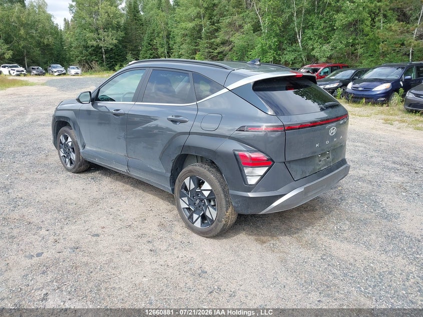 Vin: km8hccab6ru177486, lot: 3063201, hyundai kona 20243