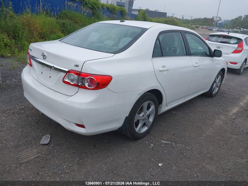 Vin: 2t1bu4ee1dc048692, lot: 3063232, toyota corolla s/le 20134