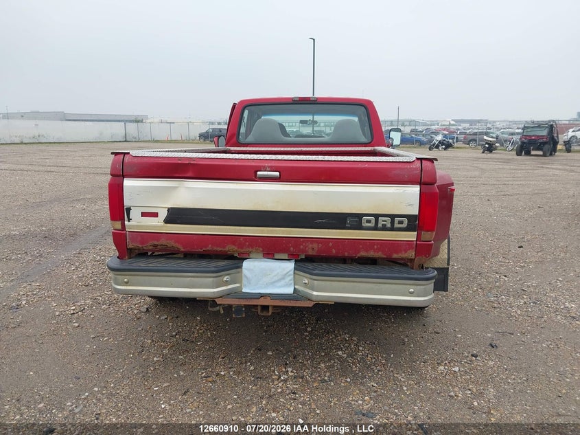 1996 Ford F350 VIN: 1FTJW35FXTEB47452 Lot: 12660910