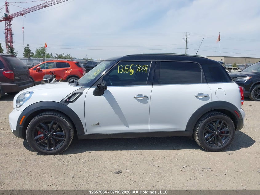 2013 Mini Countryman Cooper S VIN: WMWZC5C52DWP30897 Lot: 12657654X