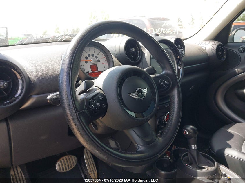 2013 Mini Countryman Cooper S VIN: WMWZC5C52DWP30897 Lot: 12657654X