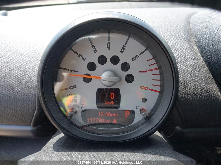 2013 Mini Countryman Cooper S VIN: WMWZC5C52DWP30897 Lot: 12657654X