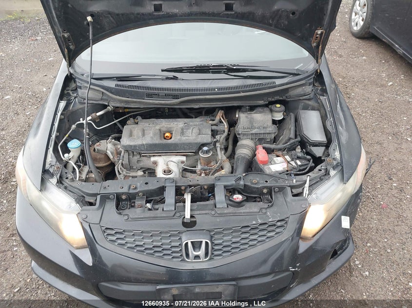 2012 HONDA CIVIC SEDAN 1.8L I-4 VVT, 140HP