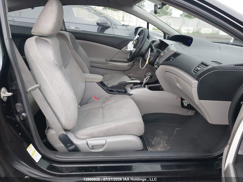 2012 HONDA CIVIC SEDAN 1.8L I-4 VVT, 140HP