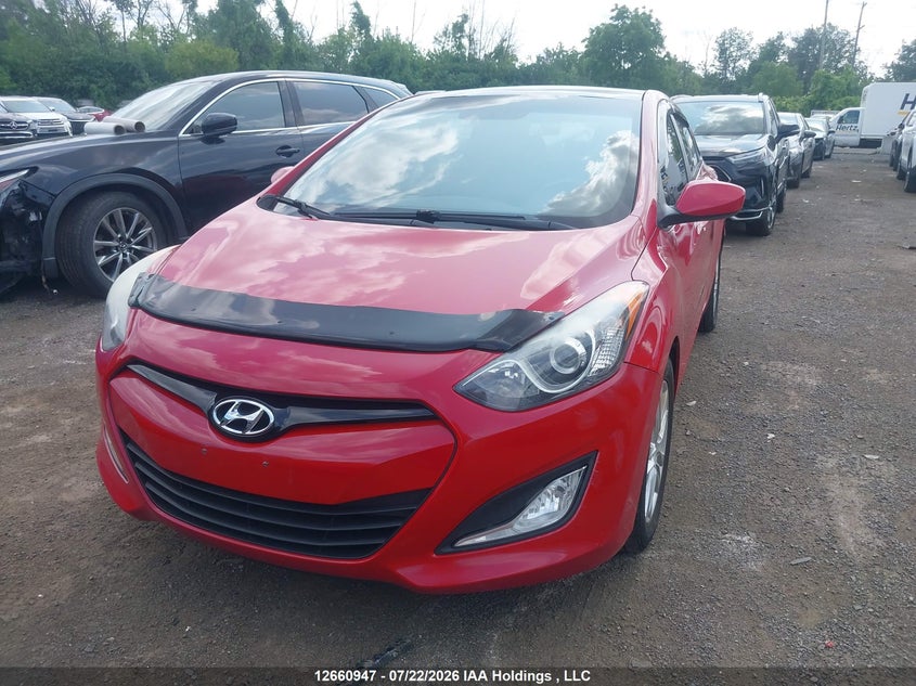 2013 Hyundai Elantra Gt, Правый зад, IAAI, VIN KMHD35LE1DU085907 — фото 2