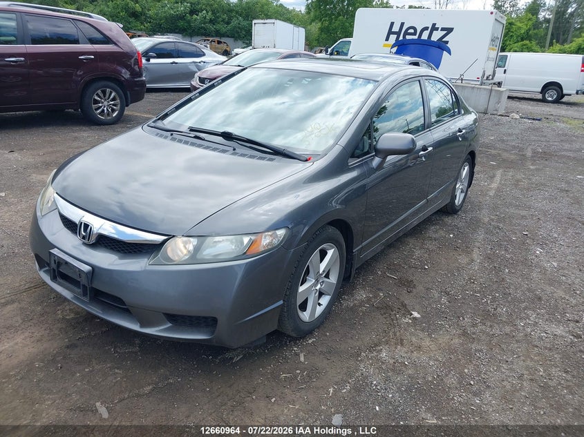 2009 Honda Civic, Right Side, IAAI, VIN 2HGFA16639H108289 — photo 2