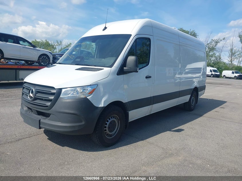 2025 Mercedes-Benz Sprinter 2500, Left Front, IAAI, VIN W1Y4KCHY4SP790447 — photo 2