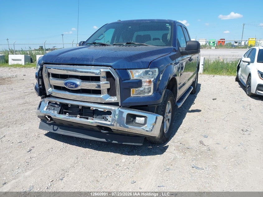 2017 Ford F-150, Front, IAAI, VIN 1FTEX1EP5HFA28527 — photo 2