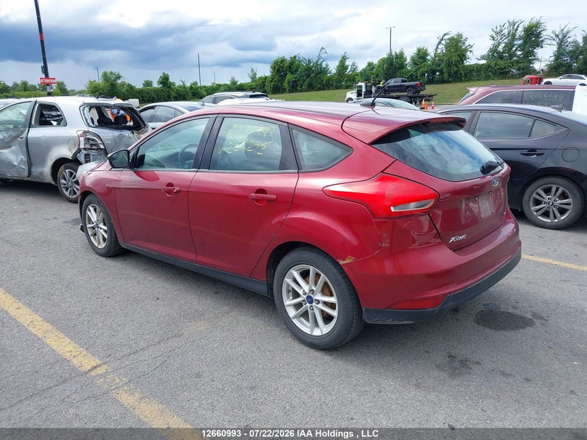 Vin: 1fadp3k22hl207292, lot: 3063336, ford focus se 20173