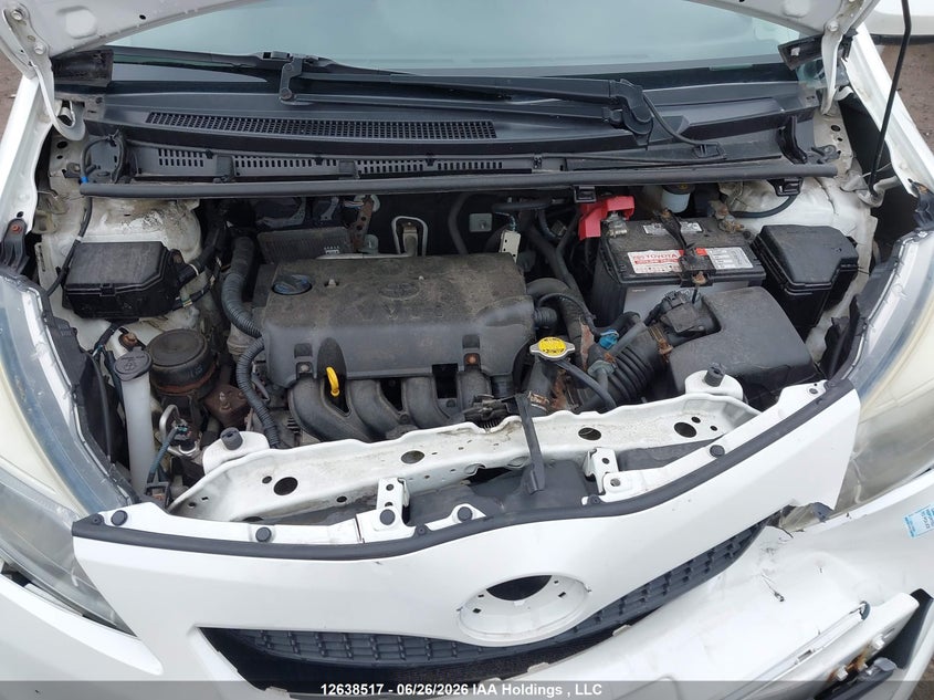 2012 Toyota Yaris VIN: JTDKTUD34CD523417 Lot: 12638517X