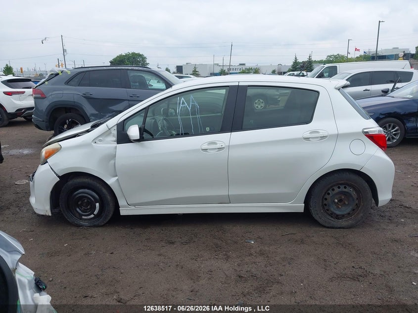 2012 Toyota Yaris VIN: JTDKTUD34CD523417 Lot: 12638517X