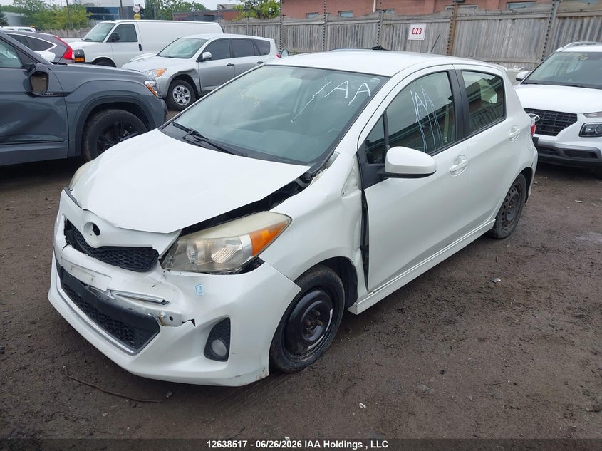 2012 Toyota Yaris VIN: JTDKTUD34CD523417 Lot: 12638517X