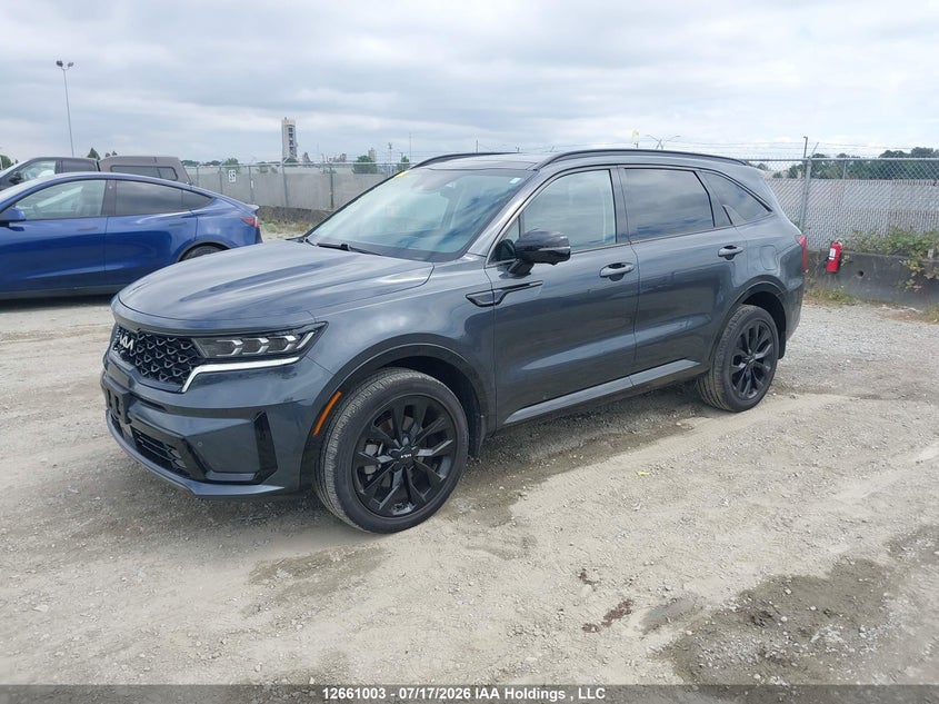2023 Kia Sorento, Repossession, IAAI, VIN 5XYRKDLF2PG180109 — photo 2