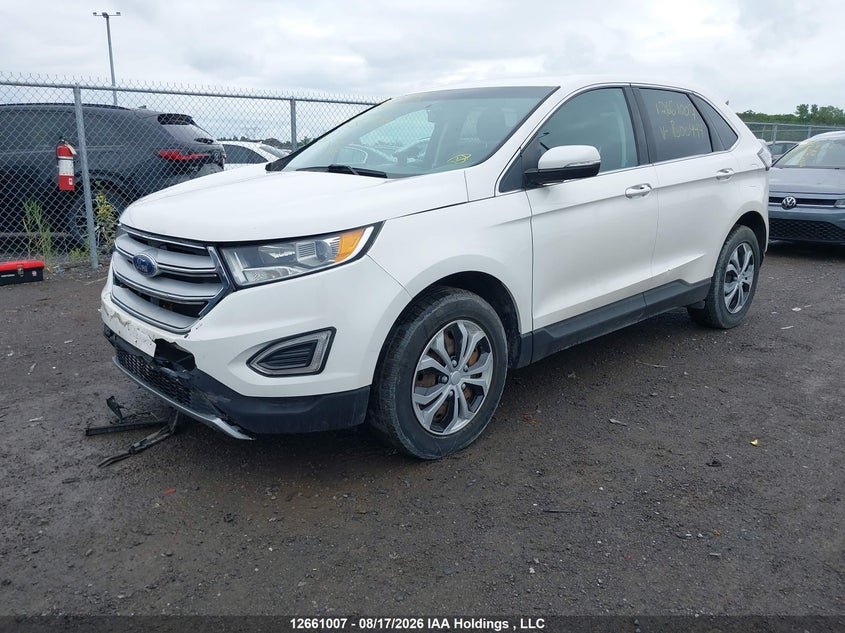 2018 Ford Edge, Front, IAAI, VIN 2FMPK4J88JBB00444 — photo 2