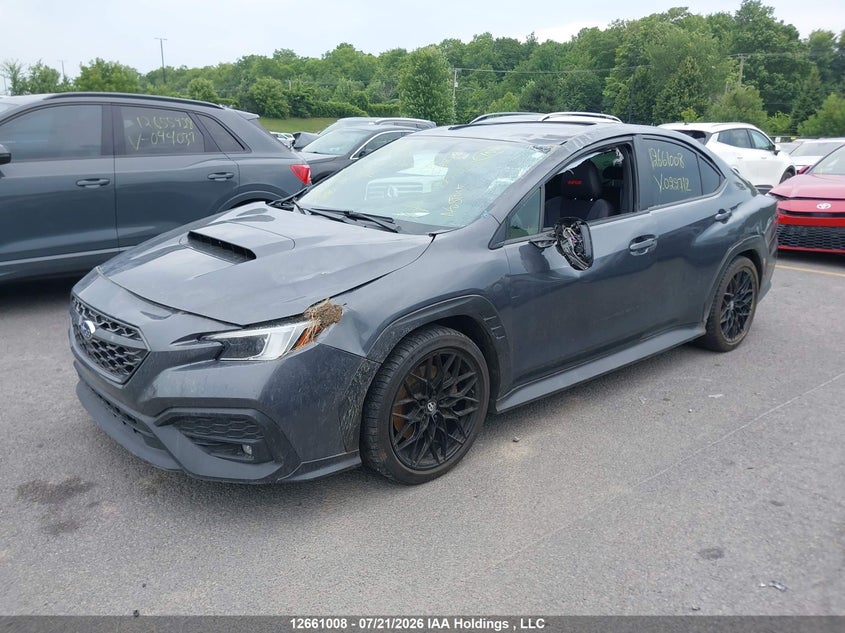 Vin: jf1vbal62n9022712, lot: 3063355, subaru wrx sport-tech 20222