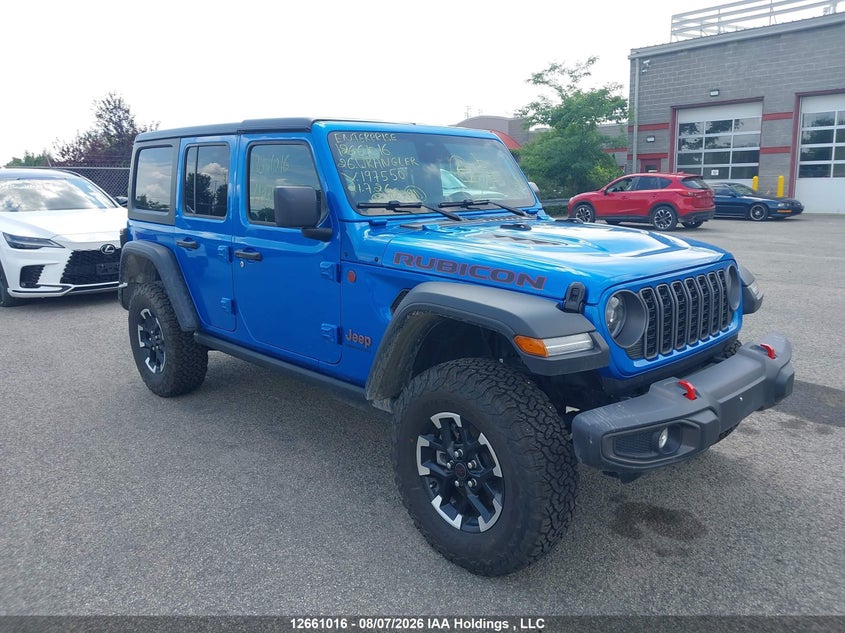 Vin: 1c4pjxfn7tw197550, lot: 3063363, jeep wrangler rubicon 2026 img_1