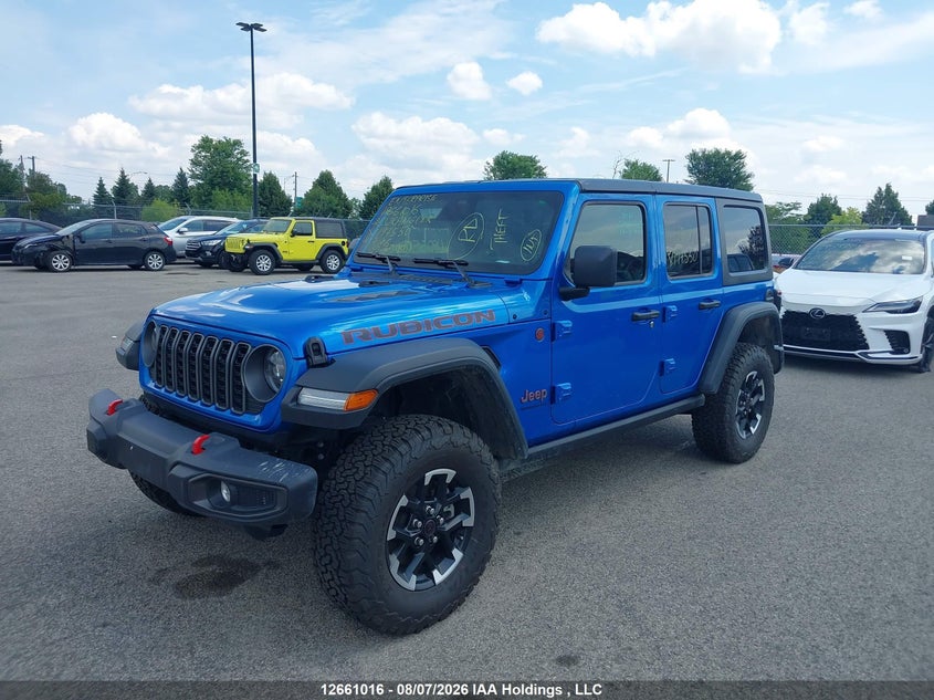 2026 Jeep Wrangler Rubicon, Угон, IAAI, VIN 1C4PJXFN7TW197550 — фото 2
