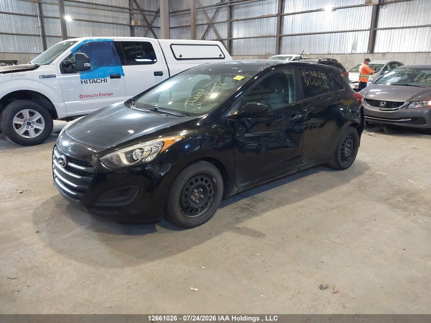 2017 Hyundai Elantra Gt Gl, Левый бок, IAAI, VIN KMHD25LH0HU381200 — фото 2