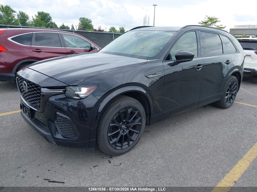 2025 Mazda CX-70, Front, IAAI, VIN JM3KJDHDXS1123488 — photo 2