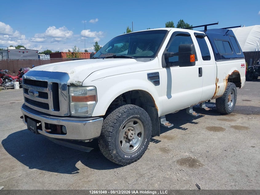 2008 Ford Super Duty F-250 Srw Fx4/Lariat/Xl/Xlt, Front, IAAI, VIN 1FTSX215X8EA57654 — photo 2