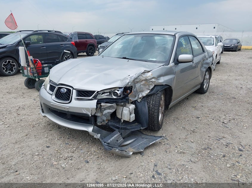 2007 Subaru Impreza, Front, IAAI, VIN JF1GD616X7H517266 — photo 2