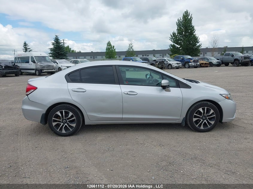 2015 Honda Civic Lx VIN: 2HGFB2F54FH033821 Lot: 12661112