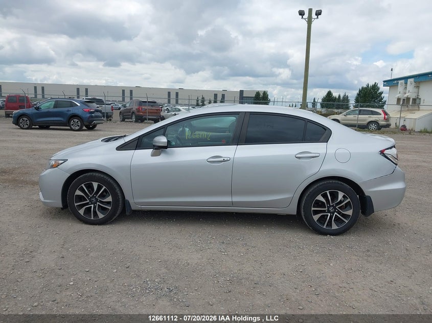 2015 Honda Civic Lx VIN: 2HGFB2F54FH033821 Lot: 12661112