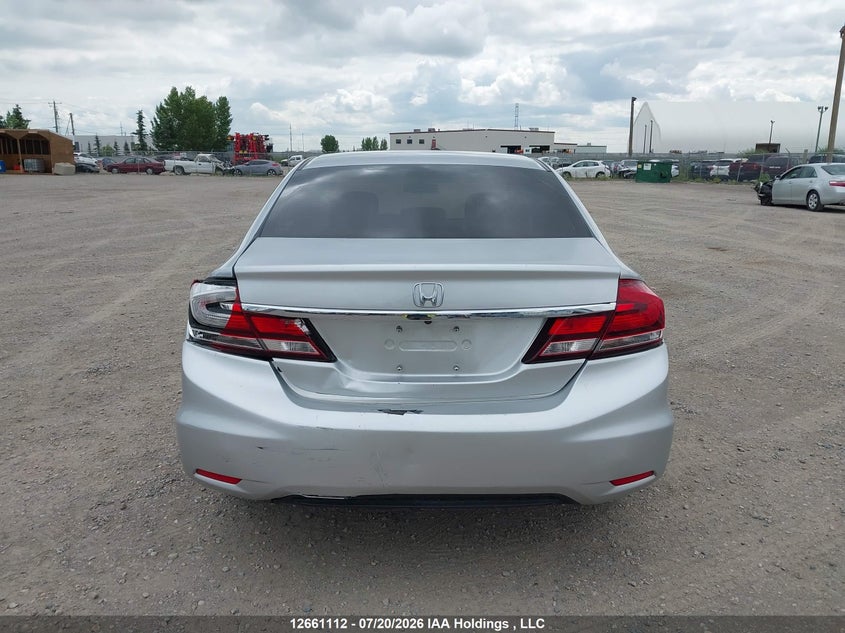 2015 Honda Civic Lx VIN: 2HGFB2F54FH033821 Lot: 12661112