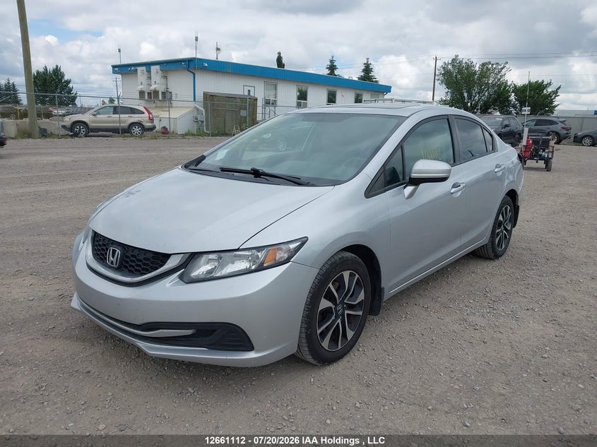 2015 Honda Civic Lx VIN: 2HGFB2F54FH033821 Lot: 12661112