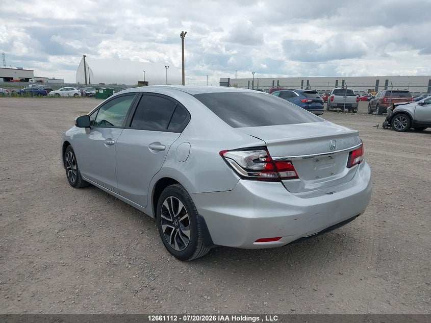 2015 Honda Civic Lx VIN: 2HGFB2F54FH033821 Lot: 12661112