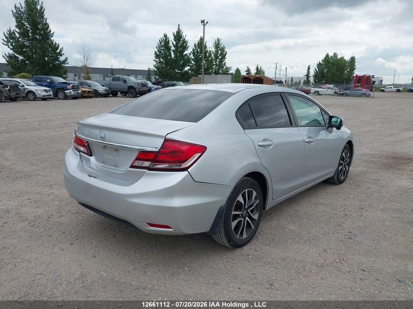 2015 Honda Civic Lx VIN: 2HGFB2F54FH033821 Lot: 12661112