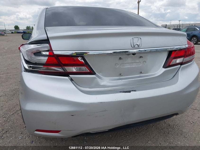 2015 Honda Civic Lx VIN: 2HGFB2F54FH033821 Lot: 12661112