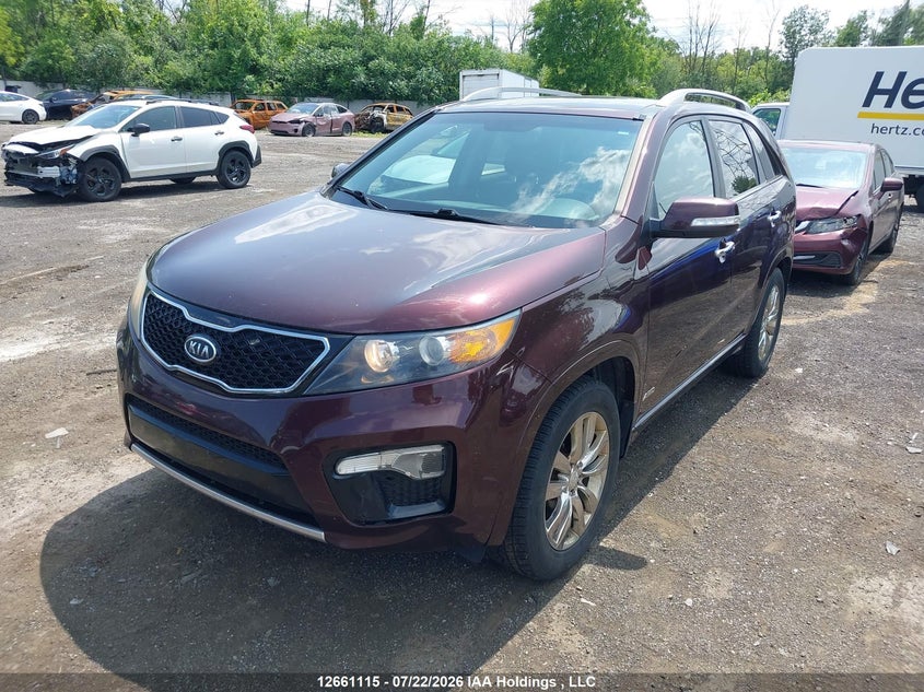 Vin: 5xykwda29dg318133, lot: 3063464, kia sorento 20132
