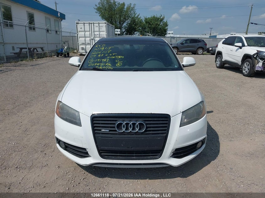 2009 AUDI A3 WAGON 2.0L I-4 DI, DOHC, VVT, TURBO, 200HP