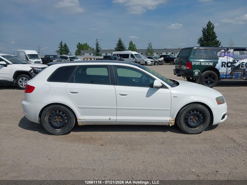 2009 AUDI A3 WAGON 2.0L I-4 DI, DOHC, VVT, TURBO, 200HP