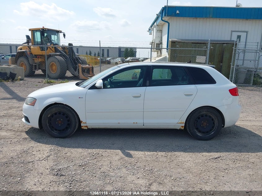 2009 AUDI A3 WAGON 2.0L I-4 DI, DOHC, VVT, TURBO, 200HP