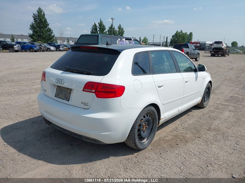 2009 AUDI A3 WAGON 2.0L I-4 DI, DOHC, VVT, TURBO, 200HP