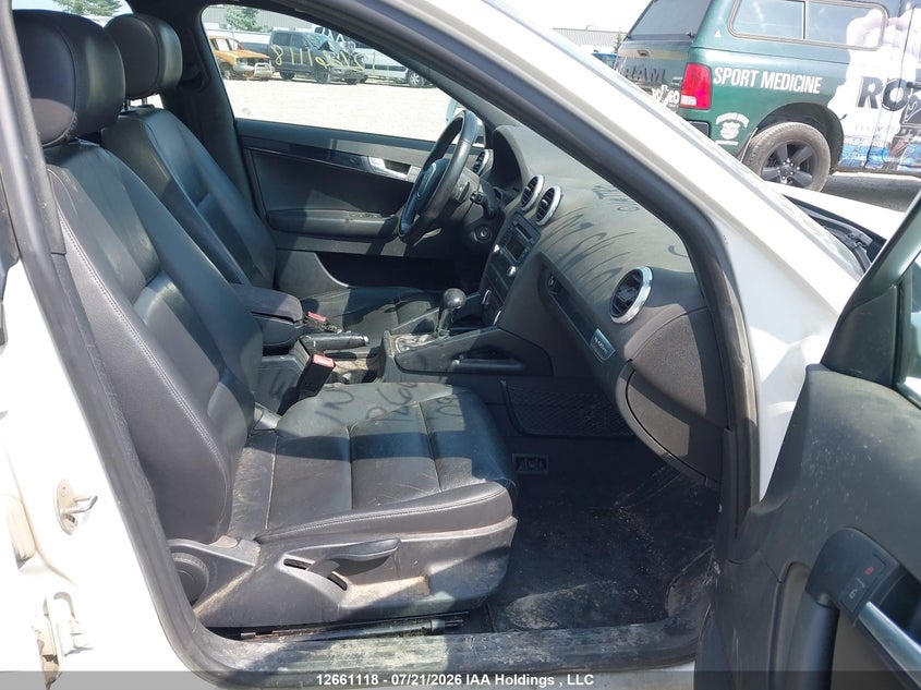 2009 AUDI A3 WAGON 2.0L I-4 DI, DOHC, VVT, TURBO, 200HP