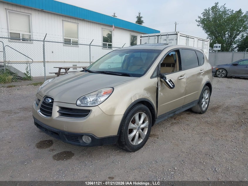 2007 Subaru Tribeca, Left Side, IAAI, VIN 4S4WX83D074402716 — photo 2