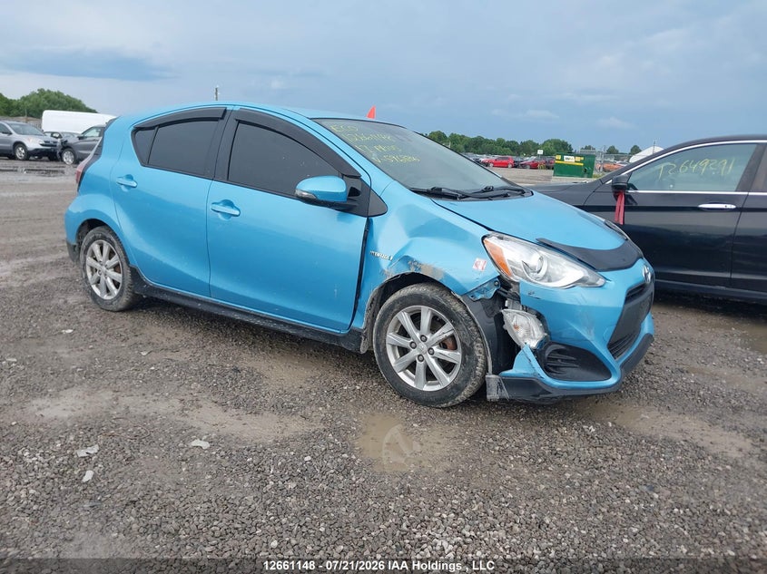 Vin: jtdkdtb34h1596886, lot: 3063497, toyota prius c technology 2017 img_1