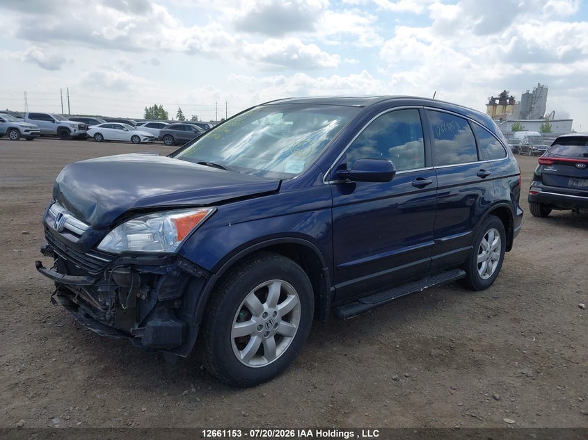 2008 Honda CR-V, Удар спереди, IAAI, VIN 5J6RE48758L813355 — фото 2