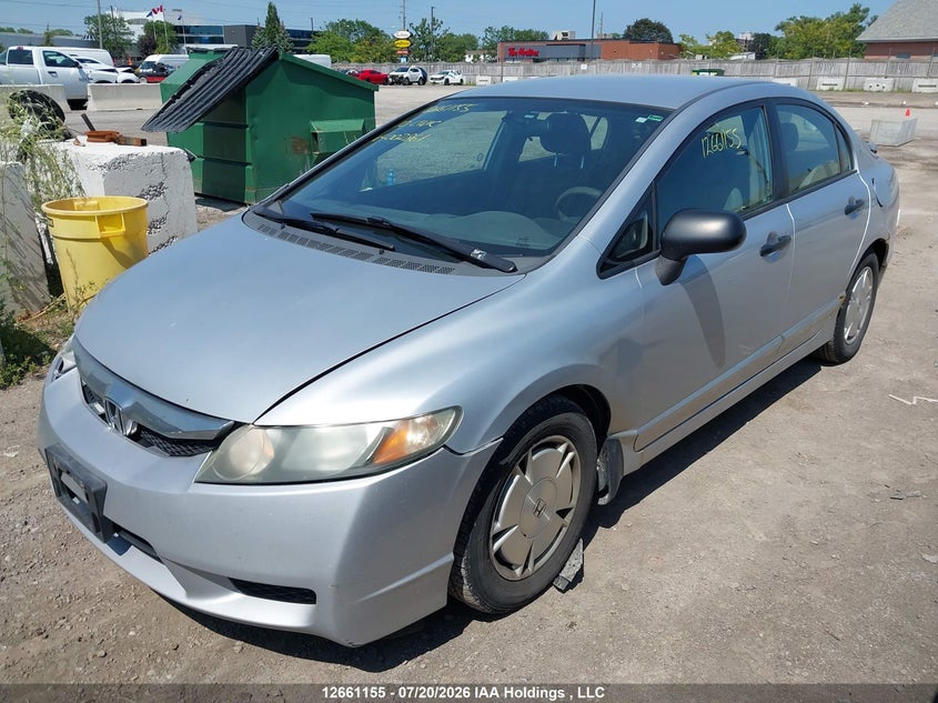 2010 Honda Civic, Front, IAAI, VIN 2HGFA1F48AH002861 — photo 2