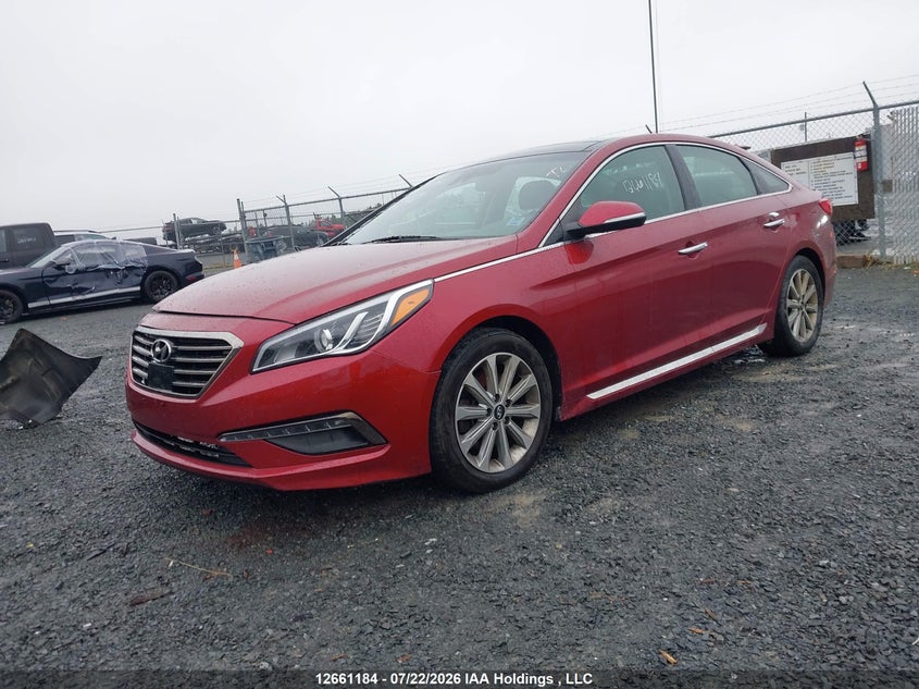 Vin: 5npe34af2gh275874, lot: 3063533, hyundai sonata limited 20162