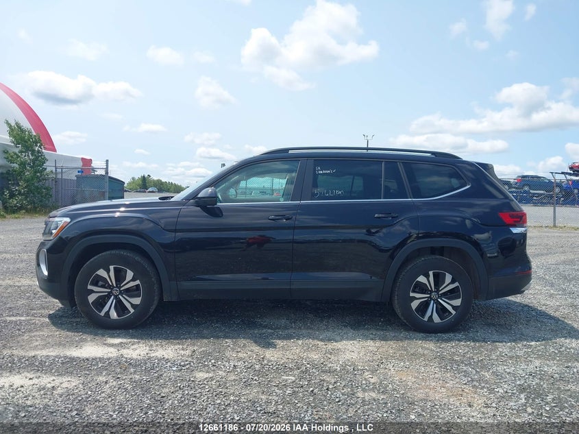 2025 Volkswagen Atlas Se VIN: 1V2LR2CA9SC534875 Lot: 12661186