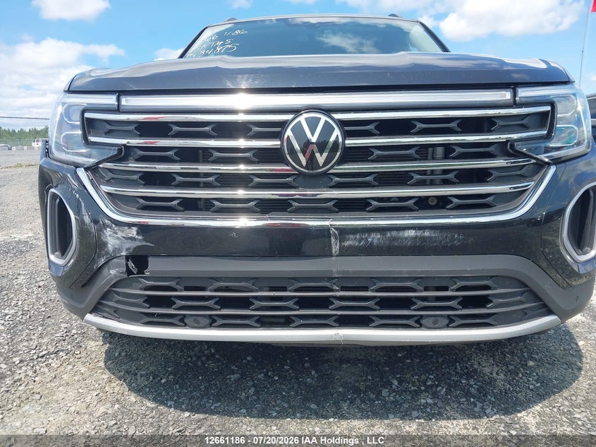 2025 Volkswagen Atlas Se VIN: 1V2LR2CA9SC534875 Lot: 12661186