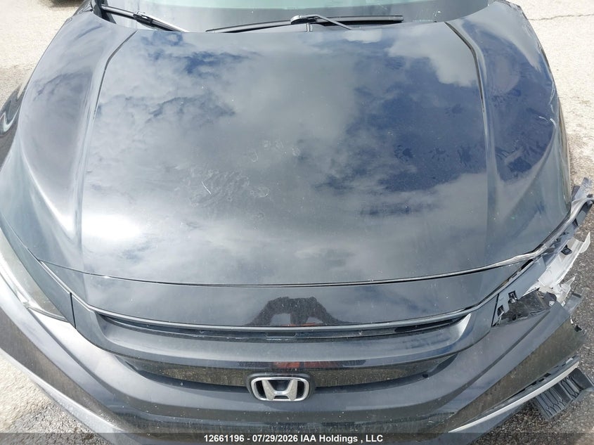 2019 HONDA CIVIC SEDAN 2.0L I-4 DOHC, VVT, 158HP