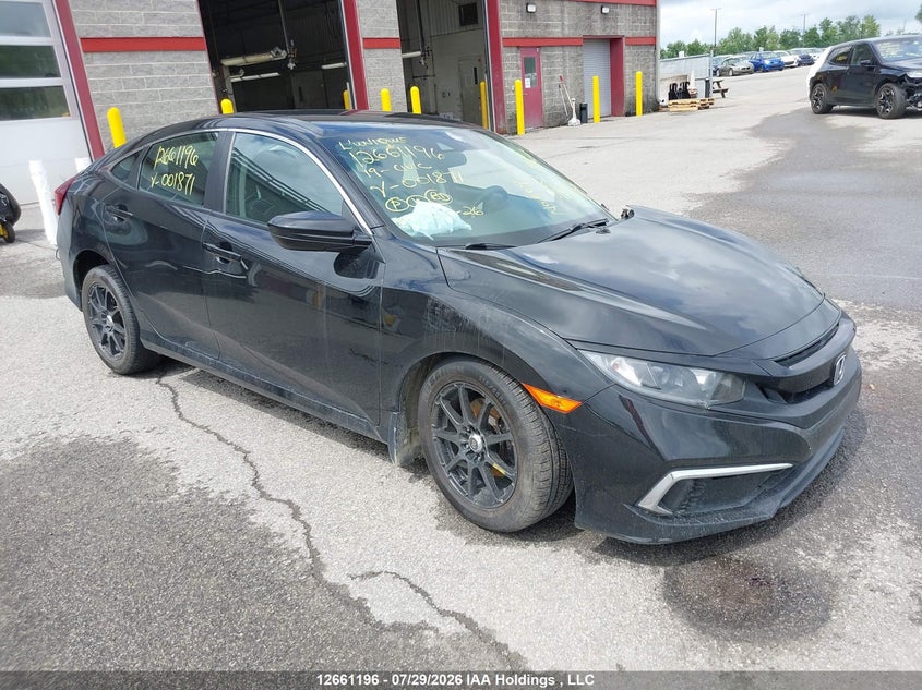 2019 HONDA CIVIC SEDAN 2.0L I-4 DOHC, VVT, 158HP