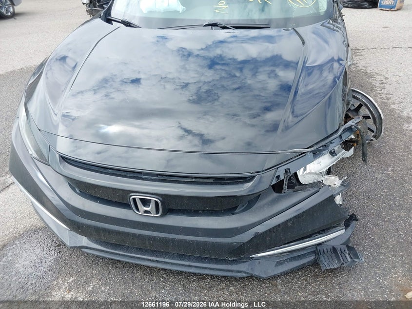 2019 HONDA CIVIC SEDAN 2.0L I-4 DOHC, VVT, 158HP