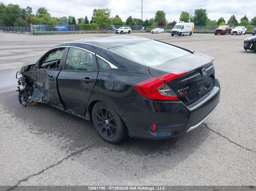 2019 HONDA CIVIC SEDAN 2.0L I-4 DOHC, VVT, 158HP